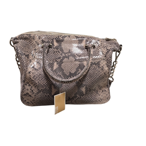 BRAND NEW MICHAEL KORS Leather Satchel - Picture 6 of 10